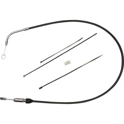 Câble d'embrayage supérieur- L104 cm, 41" - Harley Davidson - noir/chromé