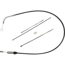 Câble d'embrayage supérieur- L 119,5 cm, 47" - Harley Davidson - noir/chromé