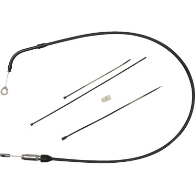 Câble d'embrayage supérieur- L 109 cm , 43" - Harley Davidson - noir