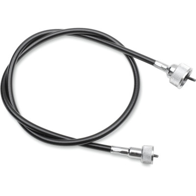 Câble de compteur de vitesse - modèles à transmission - L 120,5 cm, 47-1/2" - Harley Davidson - noir