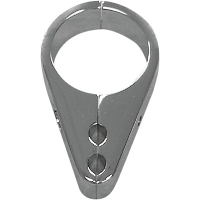 Passe-câble double - Fourche 41 mm, 1-5/8" - accélérateur/retour - Harley Davidson - chromé