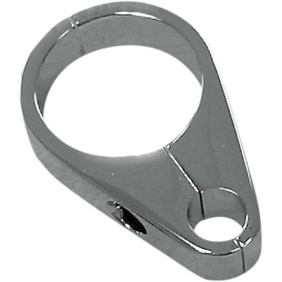 Passe-câble simple - Fourche 41 mm, 1-5/8" - embrayage - Harley Davidson - chromé