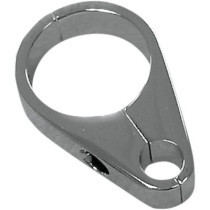 Passe-câble simple - Fourche 41 mm, 1-5/8" - embrayage - Harley Davidson - chromé
