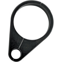 Passe-câble simple - Fourche 25,4 mm, 1" - embrayage - Harley Davidson - noir