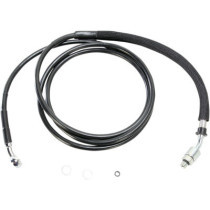 Durite d'embrayage hydraulique - L 208,5 cm, 82" - T 305 mm, 12" - Harley Davidson Road Glide Custom de 2015 à 2016 - noir