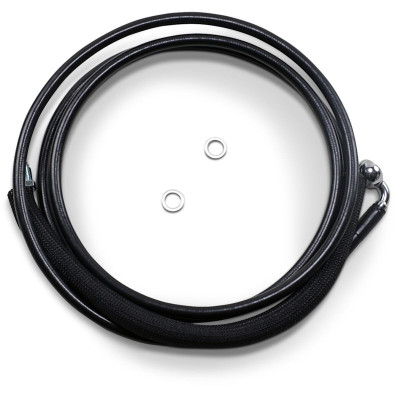 Durite d'embrayage hydraulique - L 198,5 cm, 78-1/8" - T 203 mm, 8" - Harley Davidson Road Glide Custom à partir de 2017 - noir