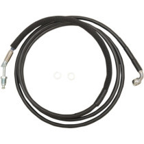 Durite d'embrayage hydraulique - L 203,5 cm, 80-1/8" - T 254 mm, 10" - Harley Davidson Road Glide Custom à partir de 2017 - noir