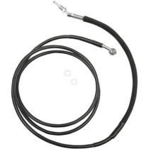 Durite d'embrayage hydraulique - L 193,5 cm, 76-1/8" - T 152 mm, 6" - Harley Davidson Road Glide à partir de 2017 - noir