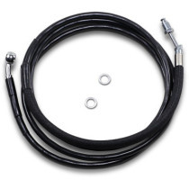 Durite d'embrayage hydraulique - L 198,5 cm, 78-1/8" - T 203 mm, 8" - Harley Davidson Road Glide à partir de 2017 - noir