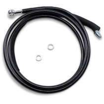 Durite d'embrayage hydraulique - L 183,5 cm, 72-1/4" - T 51 mm, 2" - Harley Davidson Touring à partir de 2017 - noir
