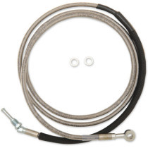 Durite d'embrayage hydraulique - L 193,5 cm, 76-1/8" - T 152 mm, 6" - Harley Davidson Touring à partir de 2017 - inox