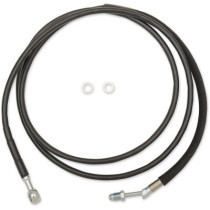 Durite d'embrayage hydraulique - L 198,5 cm, 78-1/8" - T 203 mm, 8" - Harley Davidson Touring à partir de 2017 - noir