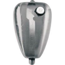 Réservoir de carburant Mustang lisse - 12,5 L - Harley Davidson - Brut