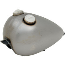Réservoir de carburant Wasp double bouchon - 8,3 L - Harley Davidson - Brut