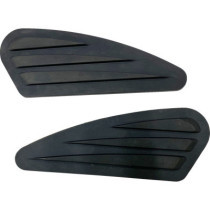 Kit de genouillères de réservoir de carburant - Harley Davidson - noir