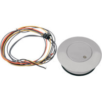Bouchon de réservoir de carburant Pop-Up - jauge à led - Harley Davidson à partir de 1996 - chromé