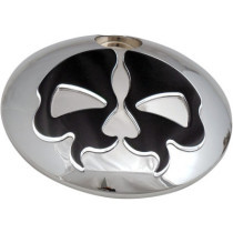 Trappe de réservoir carburant Skull - Harley Davidson Touring à partir de 2008 - chromé
