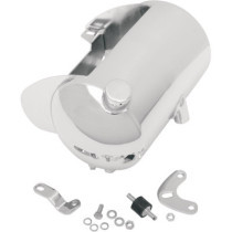 Réservoir d'huile Domed - remplissage latéral - 3,1L - Harley Davidson Softail de 1984 à 1999 - chromé