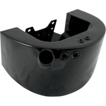 Réservoir d'huile - 2,8 L - remplissage latéral - Harley Davidson Softail de 2000 à 2016 - noir