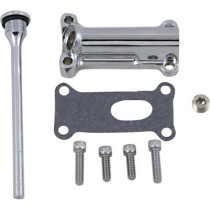 Kit de bec huile moteur - Harley Davidson Touring de 1993 à 1998 - chromé