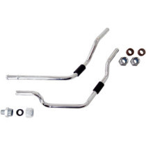 Kit de durites d'huile - rigides - Harley Davidson Touring 1992/1999 - chromé