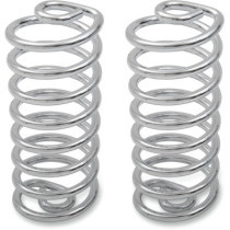 Kit ressorts de selle cylindrique - 127 mm, 5" - Harley Davidson - chromé