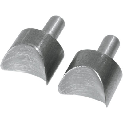 Fixations pour selles à ressorts - 25 mm, 1" - à souder - Harley Davidson - brut