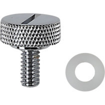 Vis de selle Slotted - 1/4"-20 - Harley Davidson - chromé