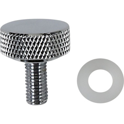 Vis de selle Smooth - 1/4"-28 - Harley Davidson - chromé