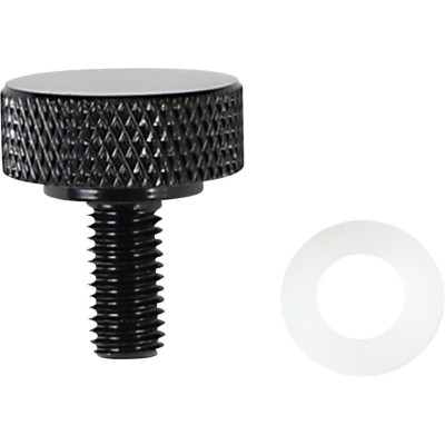 Vis de selle Smooth - 1/4"-28 - Harley Davidson - noir