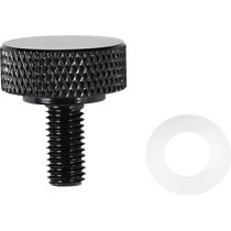 Vis de selle Smooth - 1/4"-28 - Harley Davidson - noir