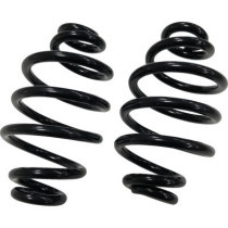 Kit ressorts de selle cylindrique - 4", 102 mm  - Harley Davidson - noir