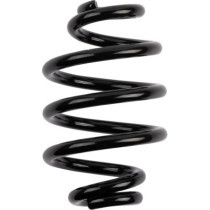 Kit ressorts de selle cylindrique - 3", 76 mm - Harley Davidson - noir