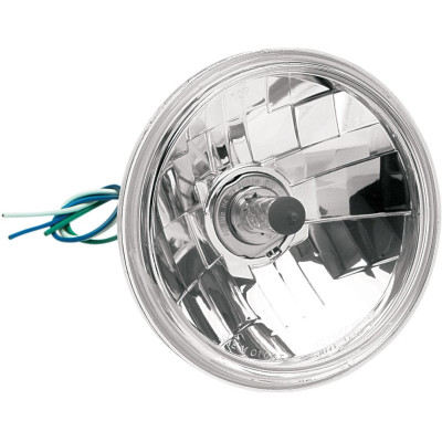 Kit de phares additionnels Led DIAMOND - 5.75", 146 mm - Harley Davidson - blanc