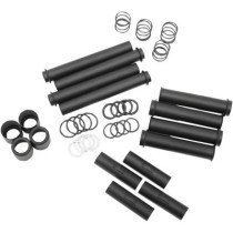 Kit de caches-tiges de culbuteurs - Harley Davidson à moteur Twin Cam de 1999 à 2017 - noir