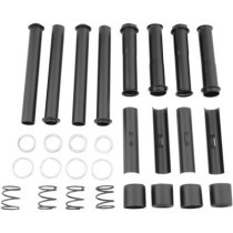 Kit de caches-tiges de culbuteurs - Harley Davidson à moteur Evo de 1984 à 1999 - noir