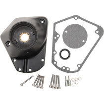 Carter de distribution - Harley Davidson à moteur Evo de 1993 à 1999 - noir satin