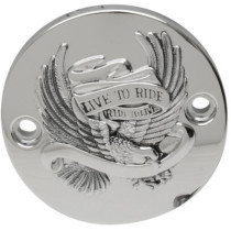 Cache capteur d'allumage Live to Ride - Harley Davidson Touring de 2017, Softail de 2018 - chromé