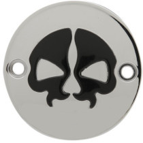 Cache capteur d'allumage Skull - Harley Davidson Touring de 2017, Softail de 2018 - chromé