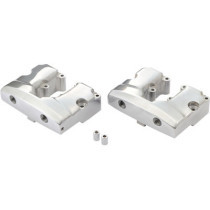 Caches-culbuteur - Harley Davidson à moteur Shovelhead - aluminium poli