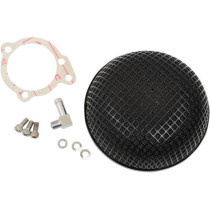 Kit de filtre à air style rétro Bob - Diam. 13,97 cm, 5,50" - Harley Davidson à carburateur S&S Super E/G