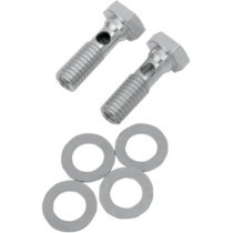 Kit vis de reniflard 1/2"-13 X 1.5" - Harley Davidson Evo à partir de 1993 - chromé