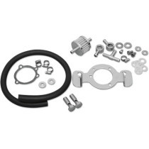 Support filtre à air avec reniflard - Harley Davidson Softail Sportster à partir de 2007 - chromé