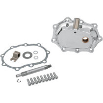 Cache de démarreur à kick - Harley Davidson Big Twin 4 vitesses de 1936 à 1986 - chromé