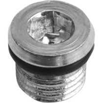 Bouchon de vidange magnétique - filetage 5/16"-18 - Harley Davidson Softail, Touring de 2004 à 2006 - zinc