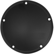 Derby cover - Harley Davidson Dyna, Softail de 1999 à 2017, Touring de 1999 à 2015 - Noir satin