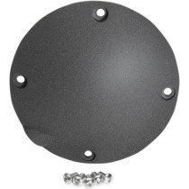 Cache embrayage Domed - 4 perçages - Harley Davidson Sportster de 1994 à 2003 - noir rugueux