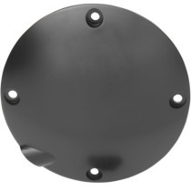 Cache embrayage Domed - 4 perçages - Harley Davidson Sportster de 1994 à 2003 - noir satiné