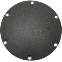 Derby cover - Harley Davidson Sportster à partir de 2004 - Noir wrinckle