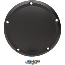Cache d'embrayage Flat - 5 perçages - Harley Davidson Touring à partir de 2016 - noir mat